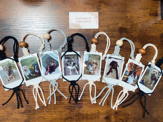 Polaroid Car Charm - Square