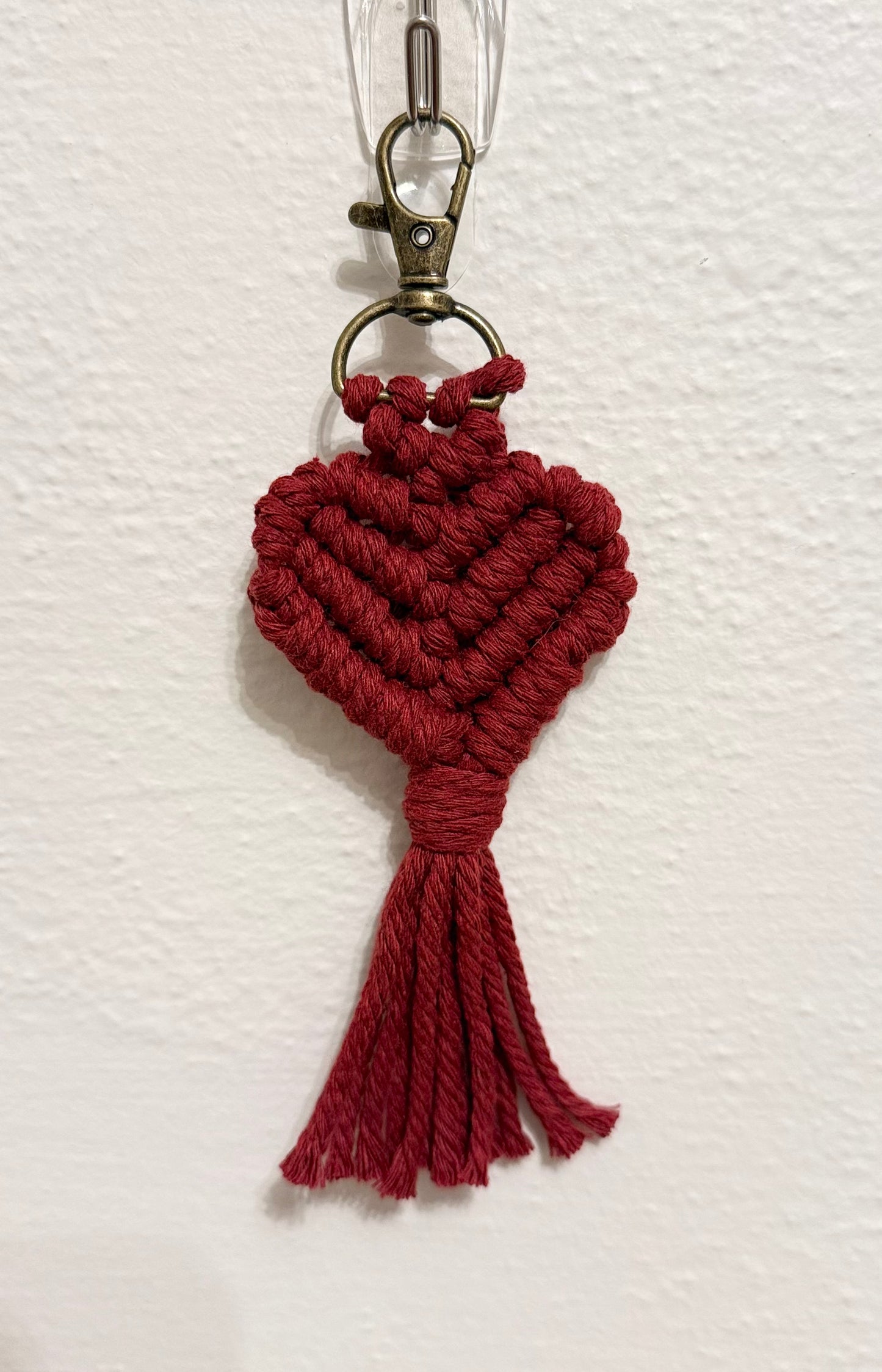 Heart keychain